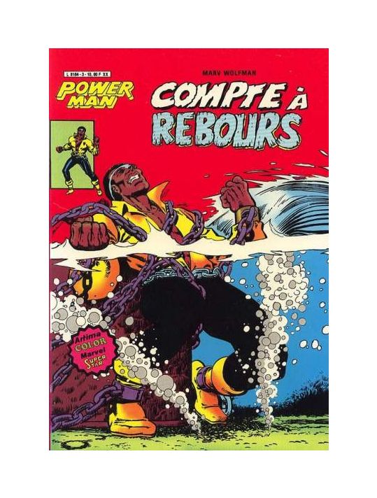 Power Man tome 3 - Compte à rebours (éd. 1982) main product photo