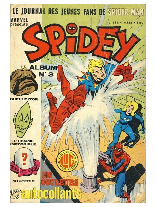 Spidey - Album N°3 (du n°7 au n°9) (éd. 1980) main product photo