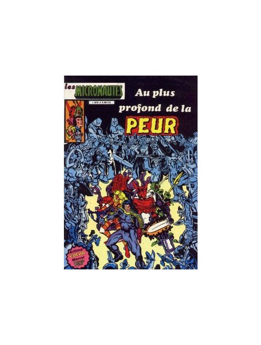Micronautes (Les) (Arédit) tome 3 - Au plus profond de la peur (éd. 1981) main product photo