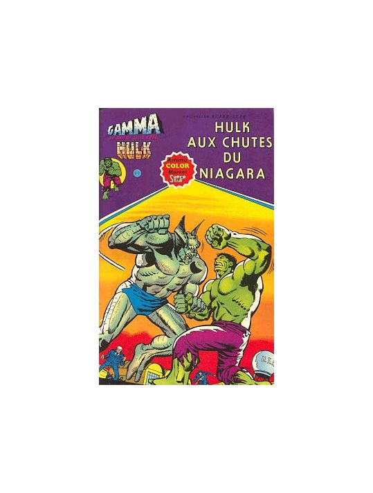 Hulk (3e Série - Arédit - Gamma) tome 4 - Hulk aux chutes du Niagara (éd. 1979) main product photo