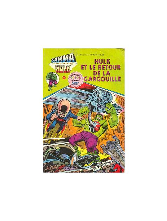 Hulk (3e Série - Arédit - Gamma) tome 5 - Hulk et le retour de la Gargouille (éd. 1979) main product photo