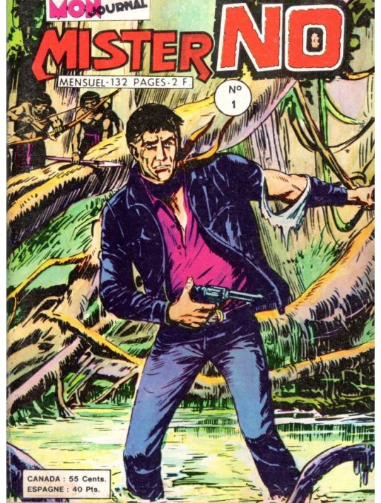 Mister No tome 1 - L'homme aux lunettes noires (éd. 1976) main product photo