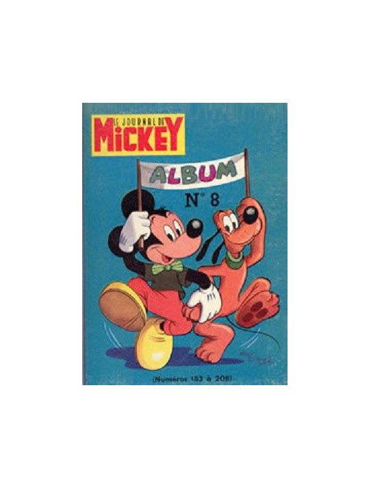 (Recueil) Mickey (Le Journal de) tome 8 - Album n°8 (n°183 à 208) (éd. 1956) main product photo