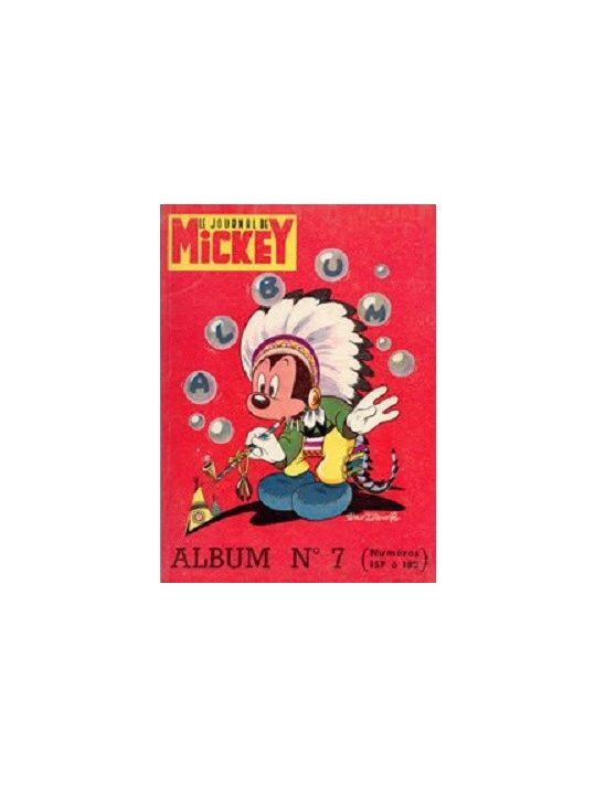 (Recueil) Mickey (Le Journal de) tome 7 - Album n°7 (n°157 à 182) (éd. 1955) main product photo