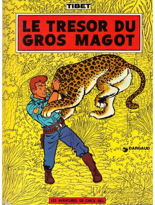 Chick Bill tome 4 - Le trésor du gros magot (éd. 1974) main product photo