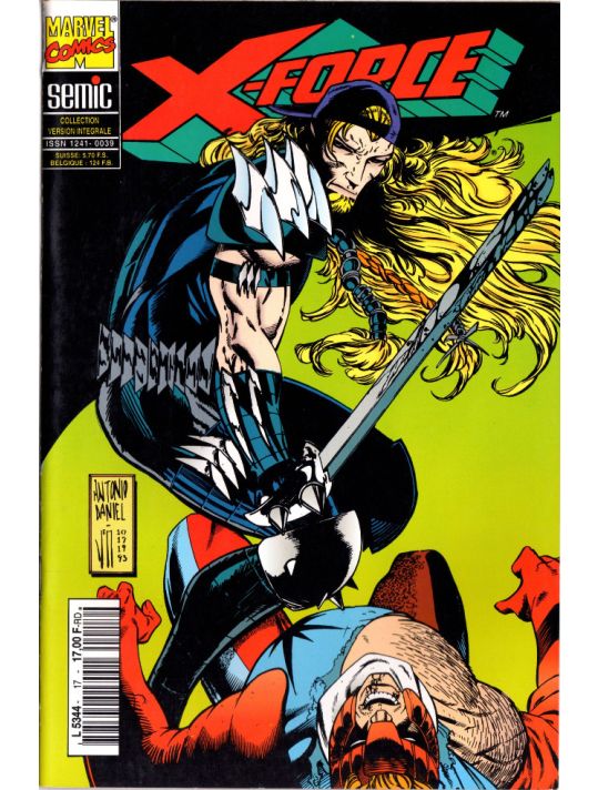 X-Force tome 17 - X-Force 17 (éd. 1995) main product photo