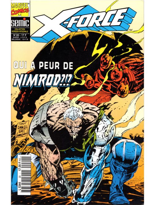 X-Force tome 20 - Qui a peur de Nimrod?!? (éd. 1995) main product photo