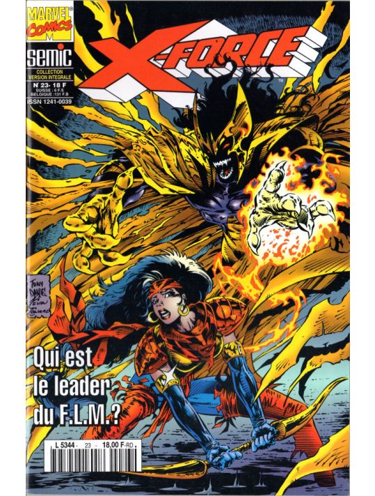 X-Force tome 23 - Qui est le leader du F.L.M.? (éd. 1996) main product photo
