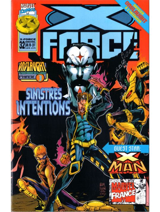 X-Force tome 32 - Sinistres intentions (éd. 1998) main product photo