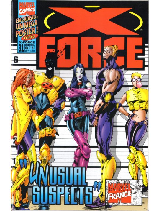 X-Force tome 31 - Unusual suspects (éd. 1997) main product photo