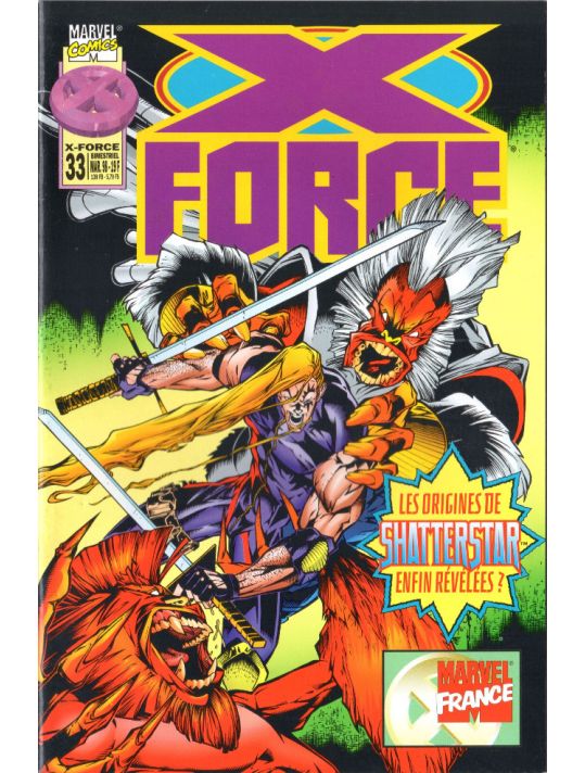 X-Force tome 33 - Les origines de ShatterStar enfin révélées? (éd. 1998) main product photo