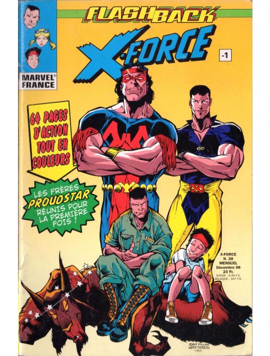 X-Force tome 38 - Flashback (éd. 1998) main product photo