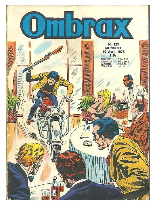 Ombrax tome 123 - Le secret du gorille (éd. 1976) main product photo