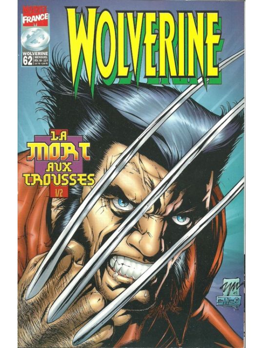 Wolverine (Marvel France 1re série) (1997) tome 62 - La mort aux trousses 1/2 (éd. 1999) main product photo