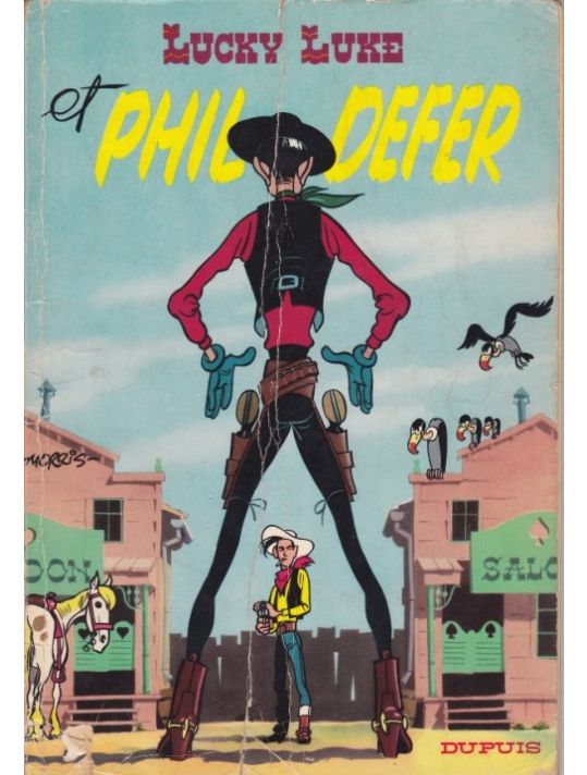 Lucky Luke tome 8 - Lucky Luke et Phil Defer (éd. 1964) main product photo