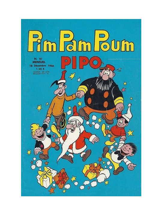 Pim Pam Poum (Pipo - Mensuel) tome 61 - Mensuel n°061 (éd. 1966) main product photo