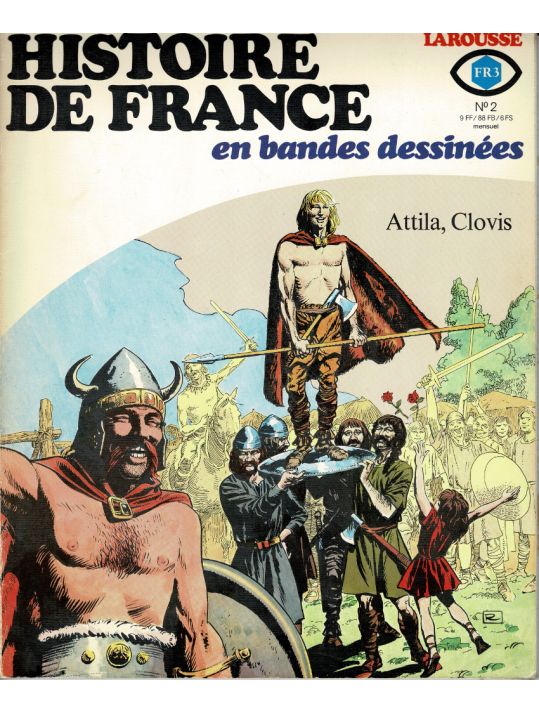 couverture de : Attila, Clovis