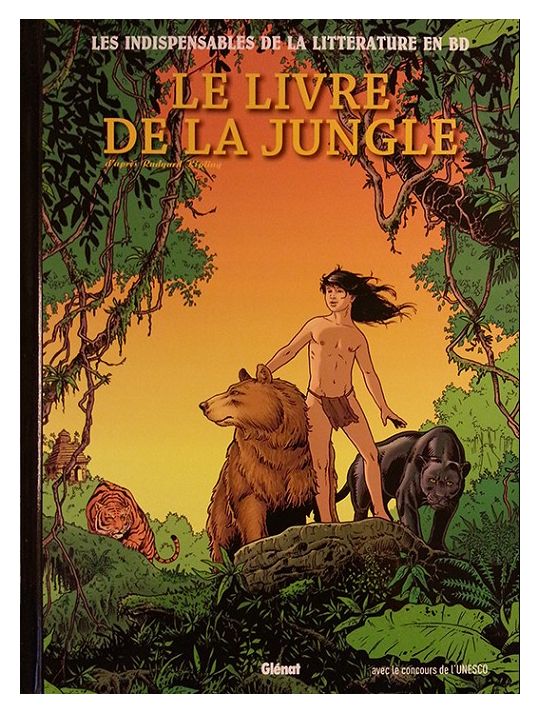 Les indispensables de la Littérature en BD tome 5 - Le Livre de la jungle (éd. 2011) main product photo