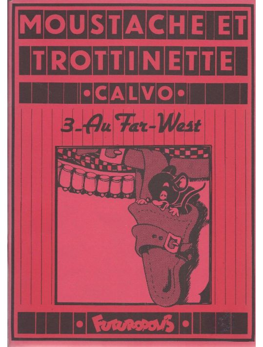 Moustache et Trottinette tome 3 - Au Far-West main product photo