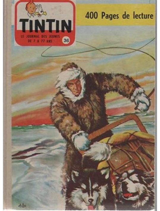 (Recueil) Tintin (Album du journal - Édition française) tome 36 - Tome 36 (éd. 1958) main product photo