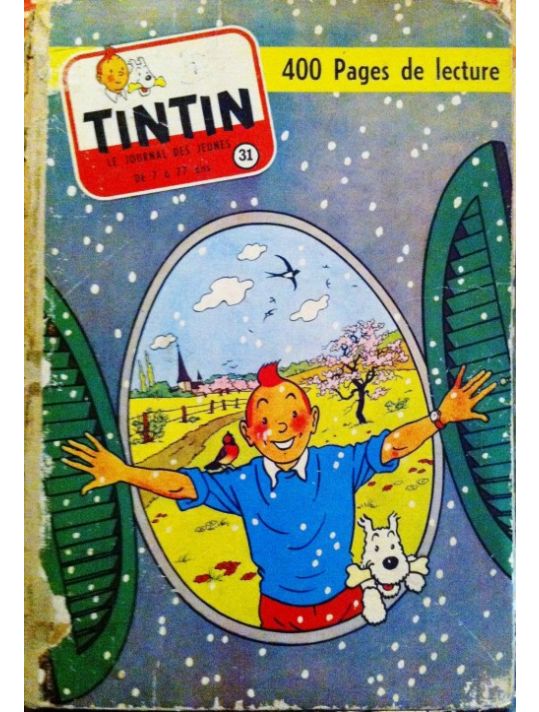(Recueil) Tintin (Album du journal - Édition française) tome 31 - Tome 31 (éd. 1957) main product photo