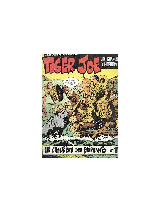 Tiger Joe tome 1 - Le cimetière des éléphants (éd. 1977) main product photo