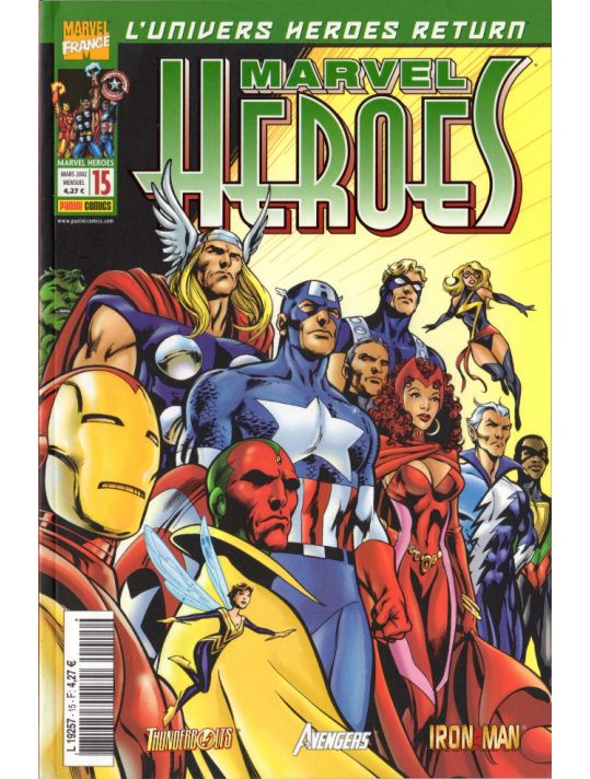 Marvel Heroes (1re série) tome 15 - Au-dessus, au-delà (éd. 2002) main product photo