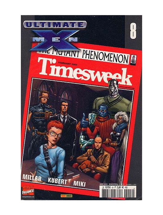 Ultimate X-Men tome 8 - The mutant phenomenon (éd. 2002) main product photo