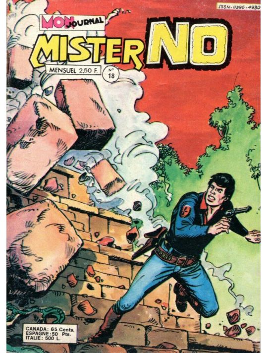 Mister No tome 18 - Le temple maudit (éd. 1977) main product photo