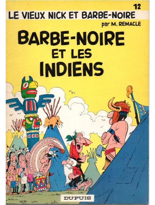 Le vieux Nick et Barbe-Noire tome 12 - Barbe-Noire et les indiens main product photo
