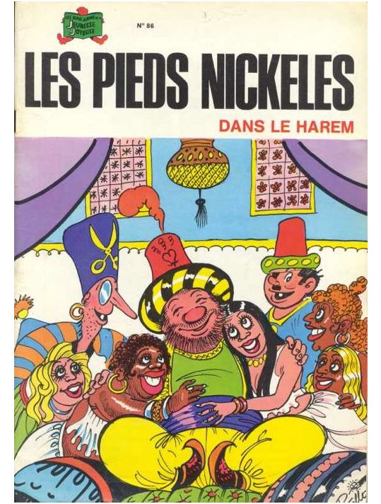 Pieds Nickelés (Les) - La collection (Hachette) tome 86 - Les Pieds Nickelés dans le harem (éd. 1975) main product photo