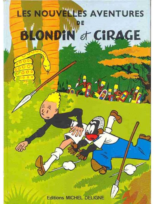 Blondin et Cirage tome 4 main product photo