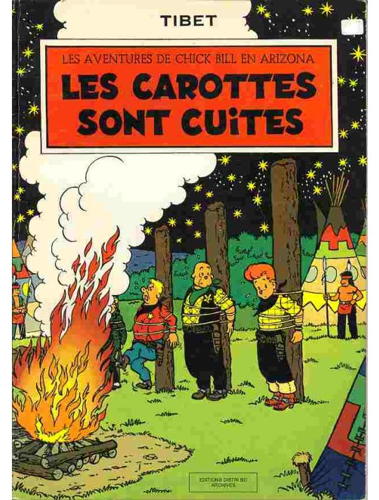 Chick Bill (Distri BD) tome 2 - Les carottes sont cuites (éd. 1978) main product photo