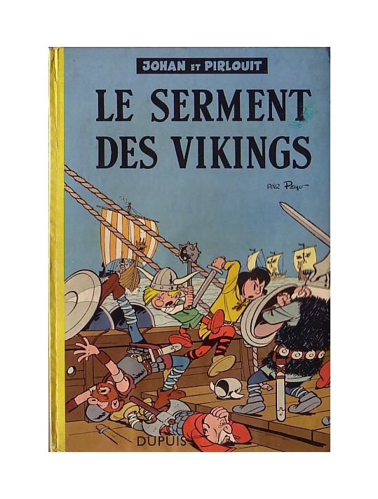 Johan et Pirlouit tome 5 - Le serment des vikings (éd. 1957) main product photo