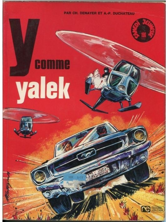 Yalek tome 1 - Y comme Yalek (éd. 1974) main product photo