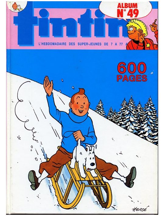 Recueil Tintin nouveau tome 49 main product photo
