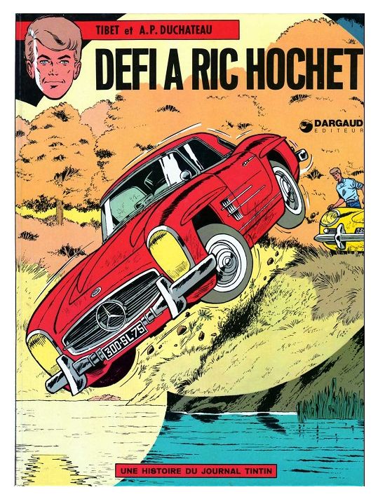 Ric Hochet tome 3 - Défi à ric hochet (éd. 1974) main product photo