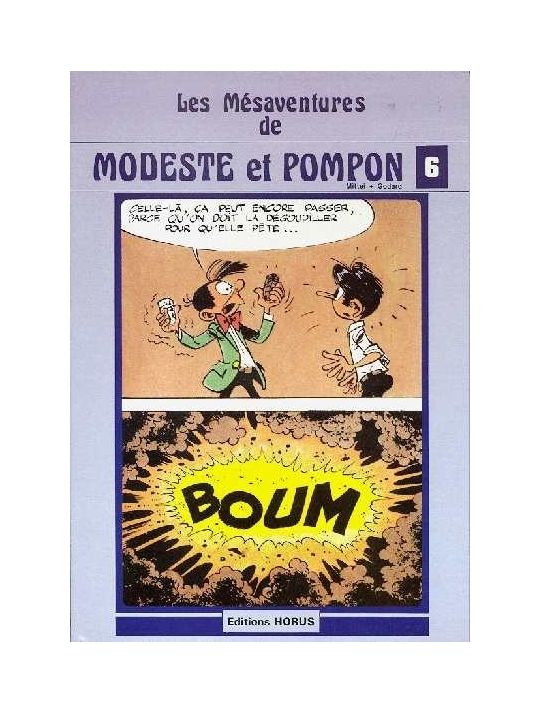 Modeste et Pompon (Mittéï/Godard) tome 6 - les mésaventures de Modeste et Pompon 6 (éd. 1979) main product photo