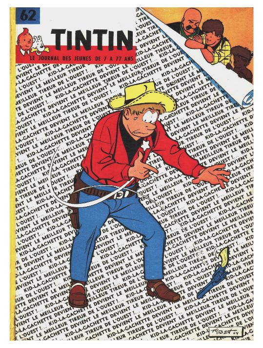 (Recueil) Tintin (Album du journal - Édition française) tome 62 - Album du journal (éd. 1964) main product photo