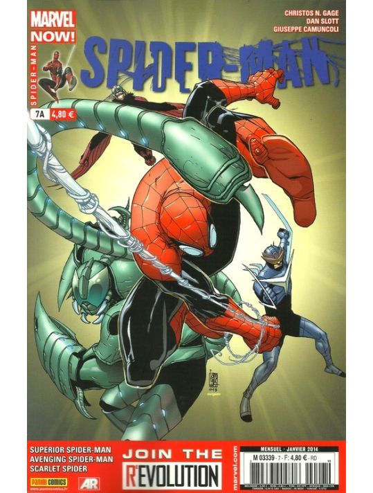 Spider-Man (4e serie - 2013) tome 7 - La grande évasion (cover A) main product photo