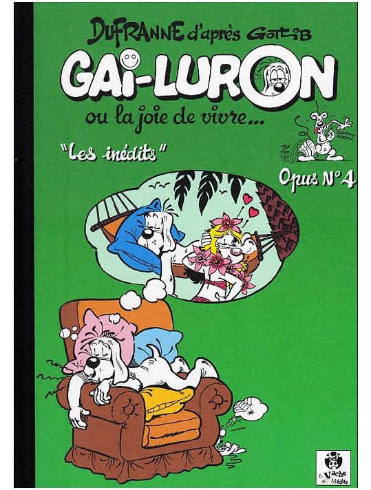 Gai-Luron (Dufranne) tome 4 - Les inédits, Opus n°4 (éd. 2013) main product photo