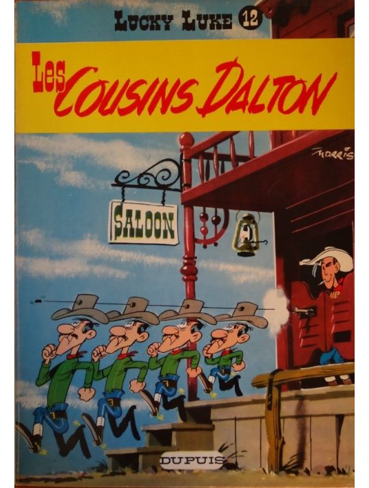 Lucky Luke tome 12 - Les cousins Dalton (éd. 1966) main product photo