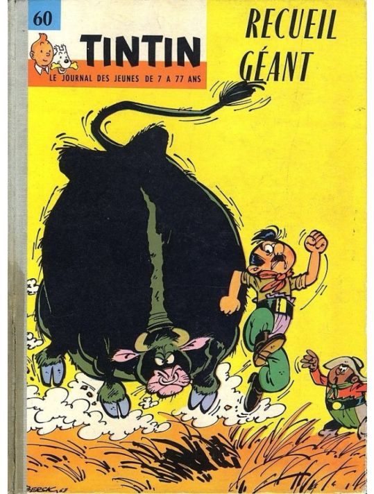 (Recueil) Tintin (Album du journal - Édition française) tome 60 - Tintin Album du Journal (éd. 1965) main product photo