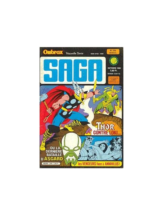 Ombrax Saga tome 249 - Ombrax Saga 249 (éd. 1986) main product photo