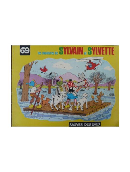 Sylvain et Sylvette (03-série : Fleurette nouvelle série) tome 69 - sauvés des eaux (éd. 1975) main product photo