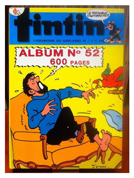 Recueil Tintin nouveau tome 52 main product photo