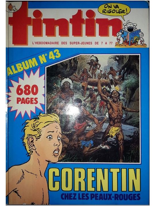 Recueil Tintin nouveau tome 43 main product photo