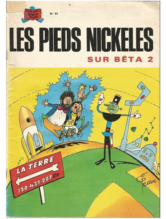 Les Pieds Nickelés (3e série) (1946-1988) tome 51 - Les pieds nickelés sur beta 2 main product photo