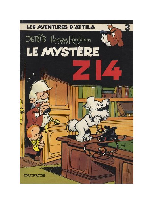 Attila (Les aventures d') tome 3 - Le mystère Z 14 (éd. 1971) main product photo