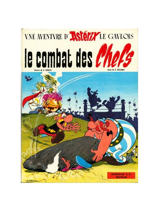 Astérix tome 7 - Le combat des chefs (éd. 1966) main product photo